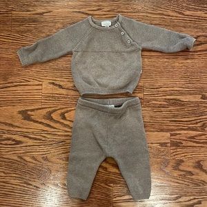 Mori sweater set - brown